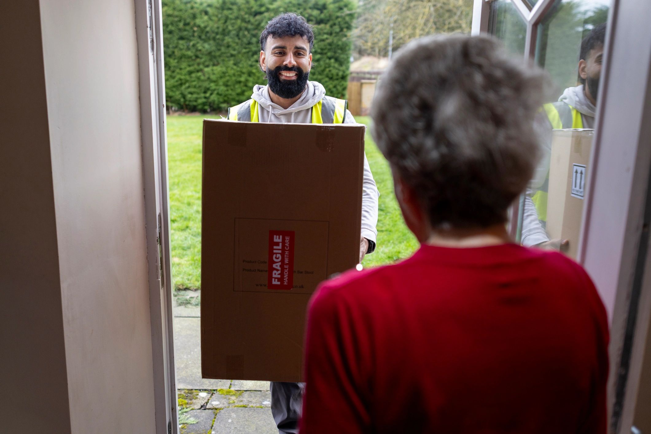 Delivering With A Smile